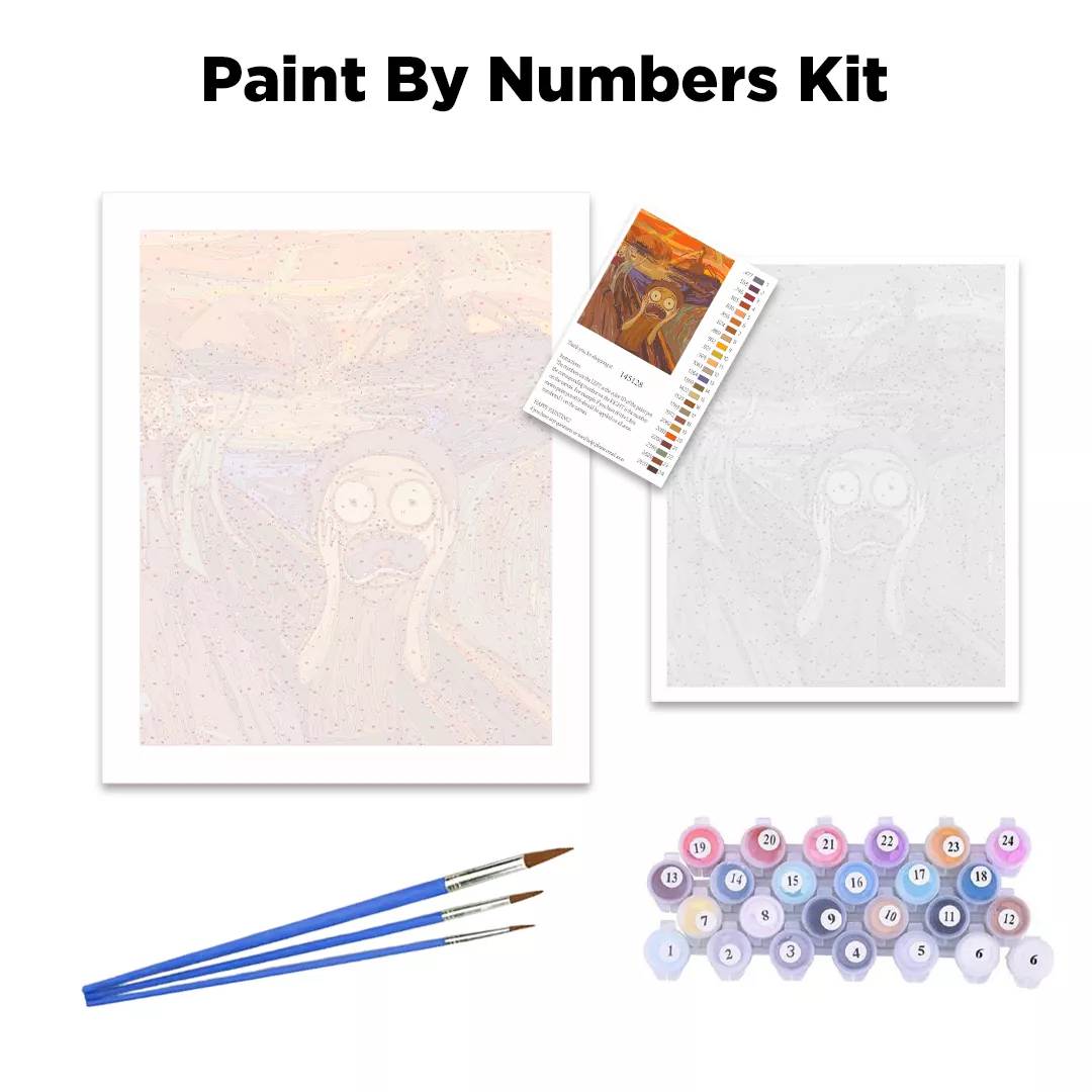 Anime Heroes Animation Paint By Numbers Kit