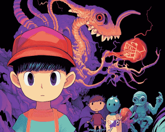 Earthbound Game Adventure Diamond Painting