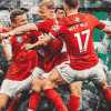 Wrexham Afc Football Diamond Painting