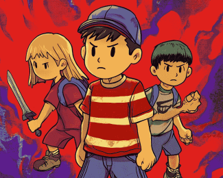 Earthbound Games Poster Diamond Painting