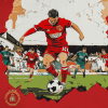 Wrexham AFC Football Diamond Painting