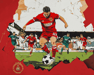 Wrexham AFC Football Diamond Painting