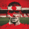Wrexham AFC Football Diamond Painting