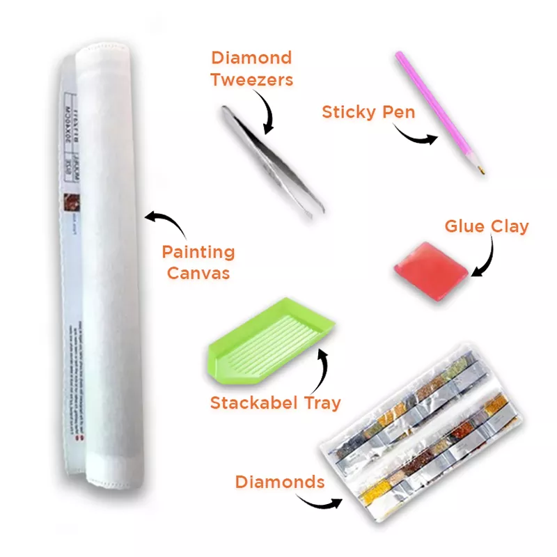 Diamond painting kit by Blue Earthbound Games