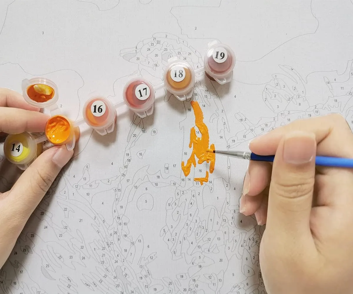 start painting by numbers