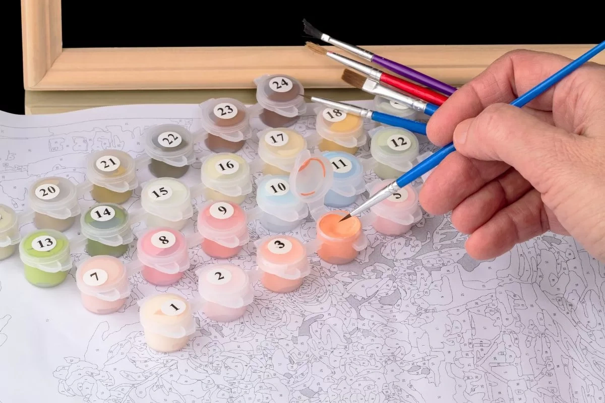 painting workspace setup