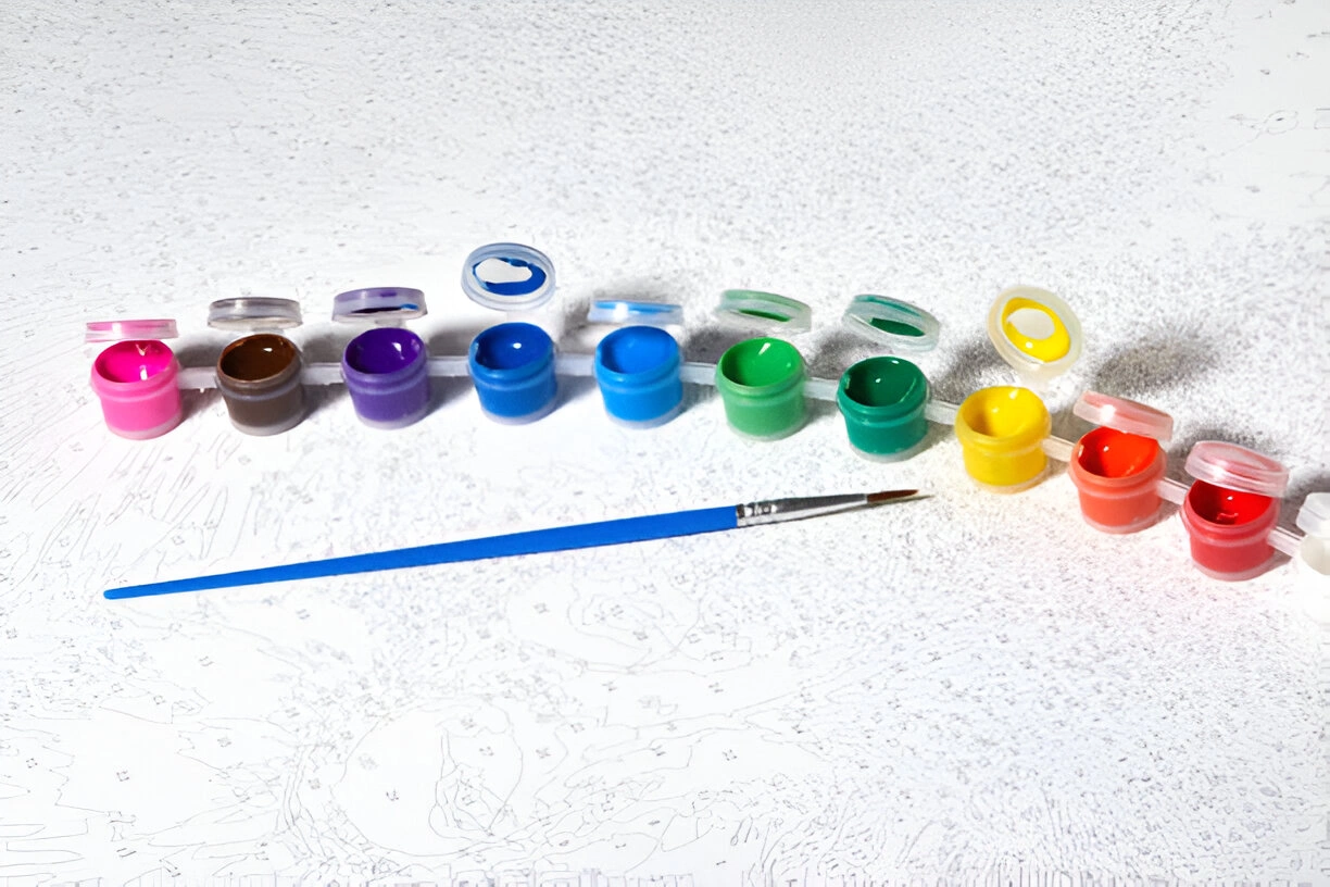 painting workspace setup