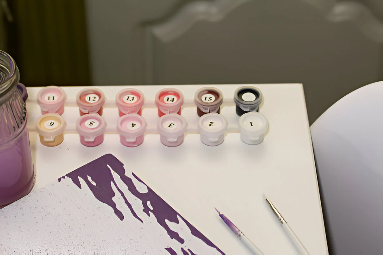 start painting by numbers