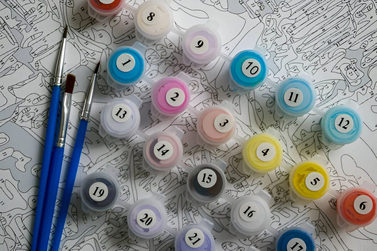 painting workspace setup