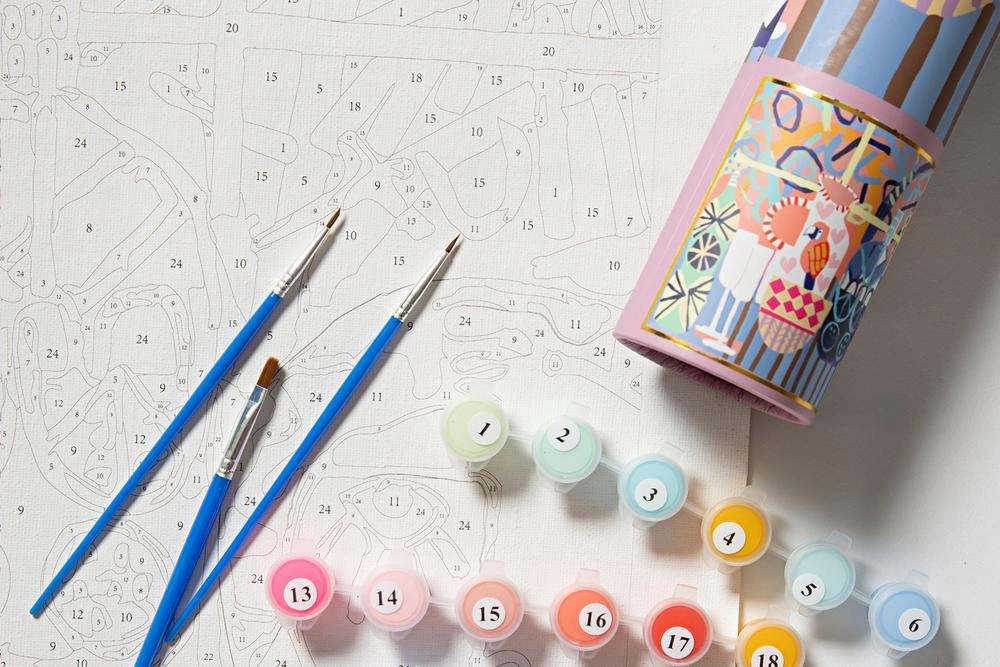 painting workspace setup