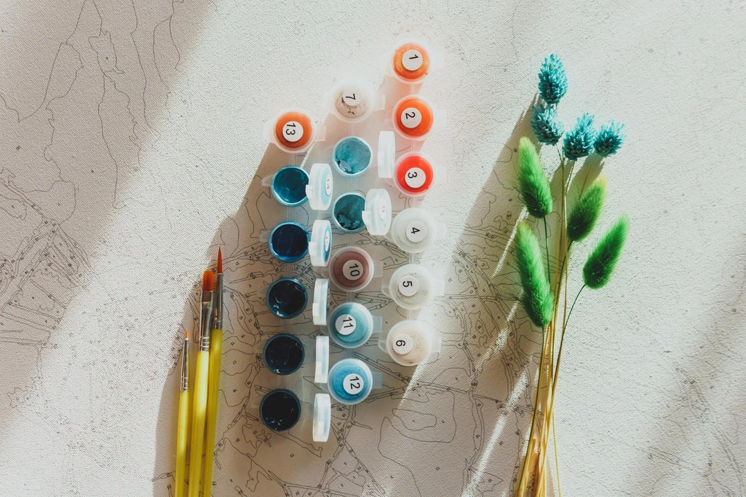 painting workspace setup