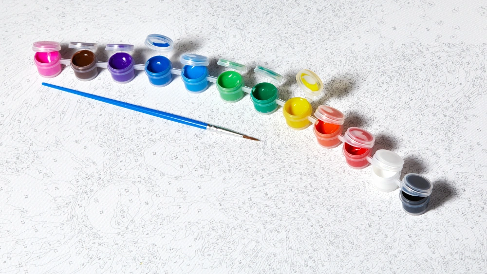 painting workspace setup