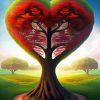 Heart Of Tree Of Life Diamond Painting art