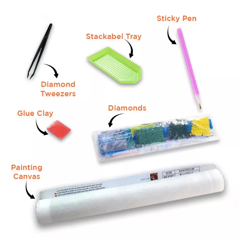 Red Wrexham AFC Football Club Diamond Painting Kit